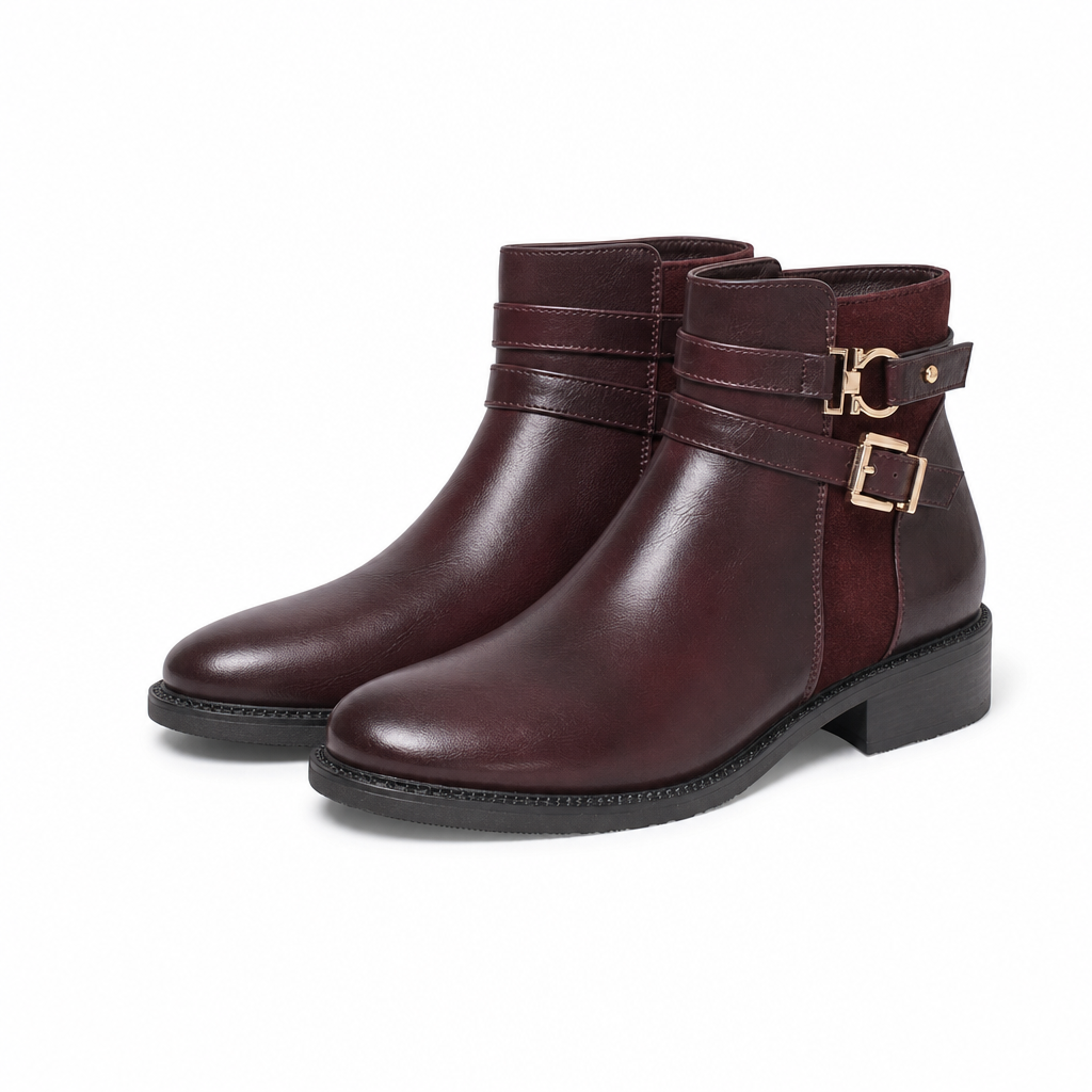 Nina · Bottines plates à boucles | Deal Only One